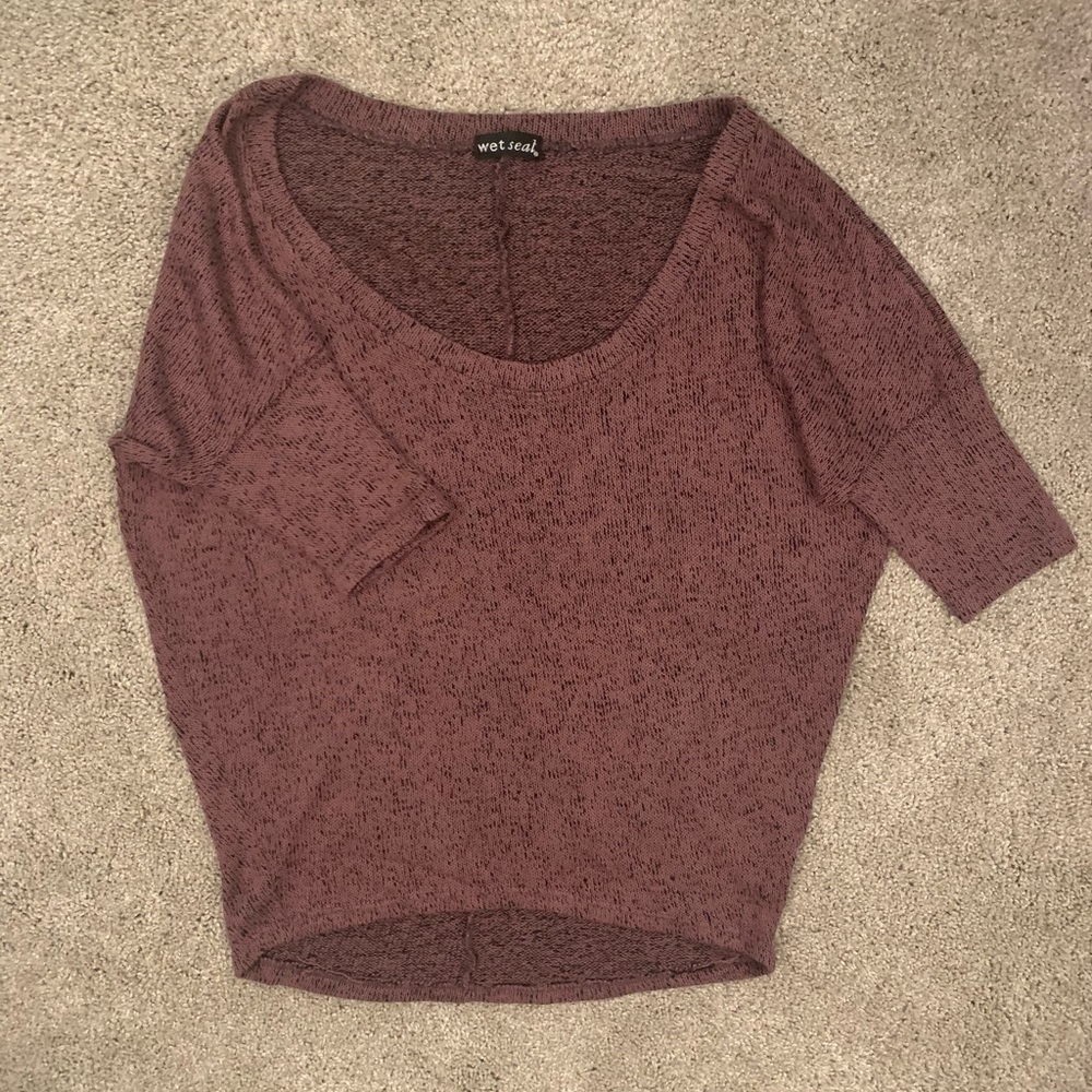 Mid-Sleeve Sweater